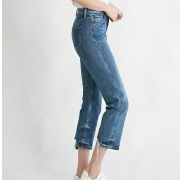 FLYING MONKEY Cropped Jeans - Picture 2 of 7